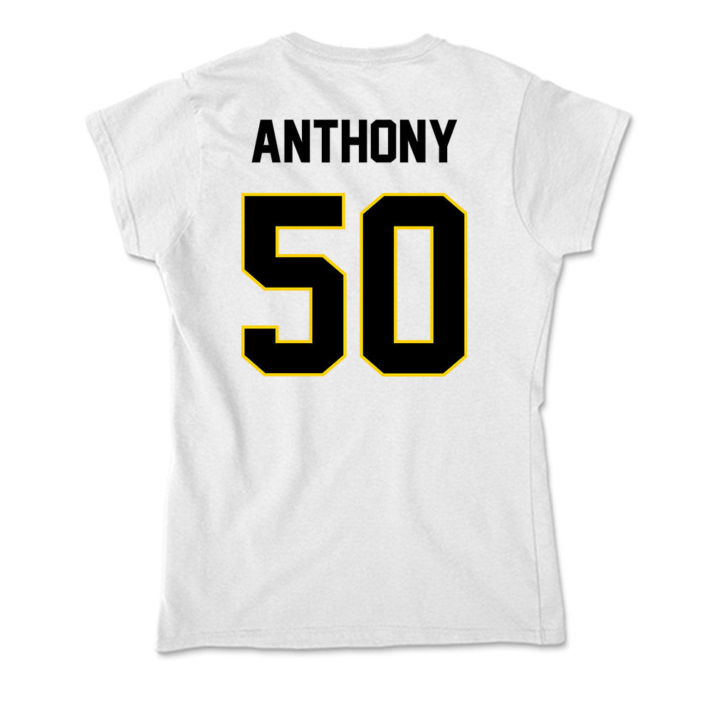Centre College - NCAA Football : Brenden Anthony - Soft Style Women’s T-Shirt-1