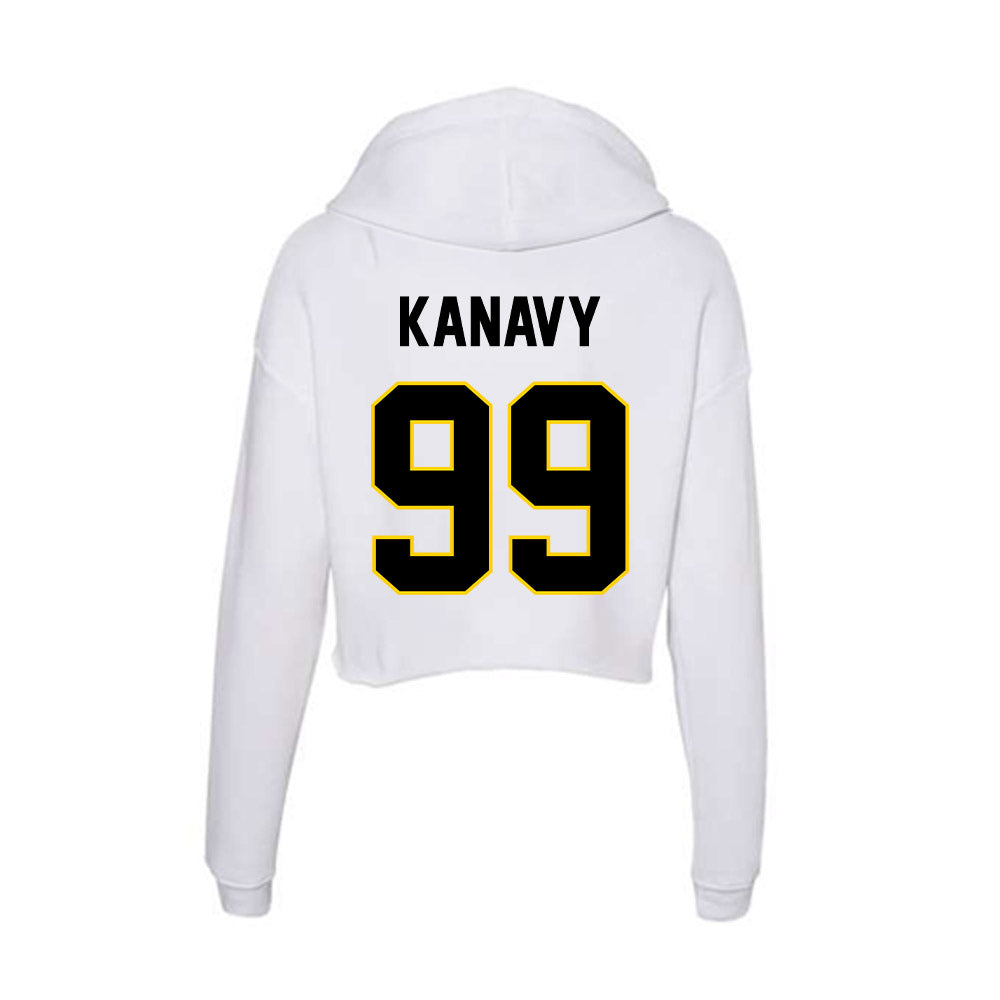 Centre College - NCAA Women's Soccer : Kennedy Kanavy - Women's Crop Fleece Hoodie-1