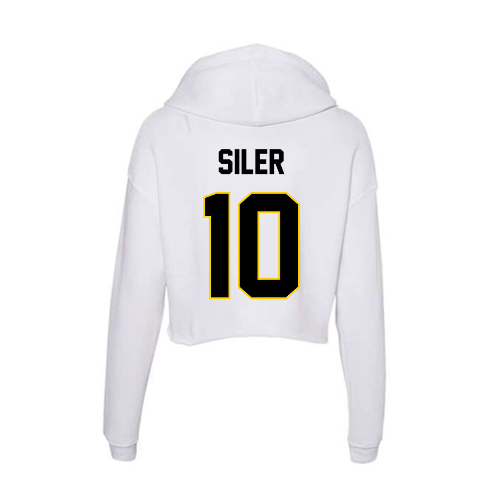 Centre College - NCAA Women's Soccer : Erin Siler - Women's Crop Fleece Hoodie-1