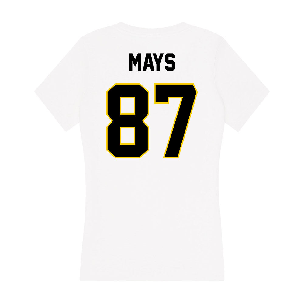 Centre College - NCAA Football : Ethan Mays - Women's V-Neck T-Shirt-1