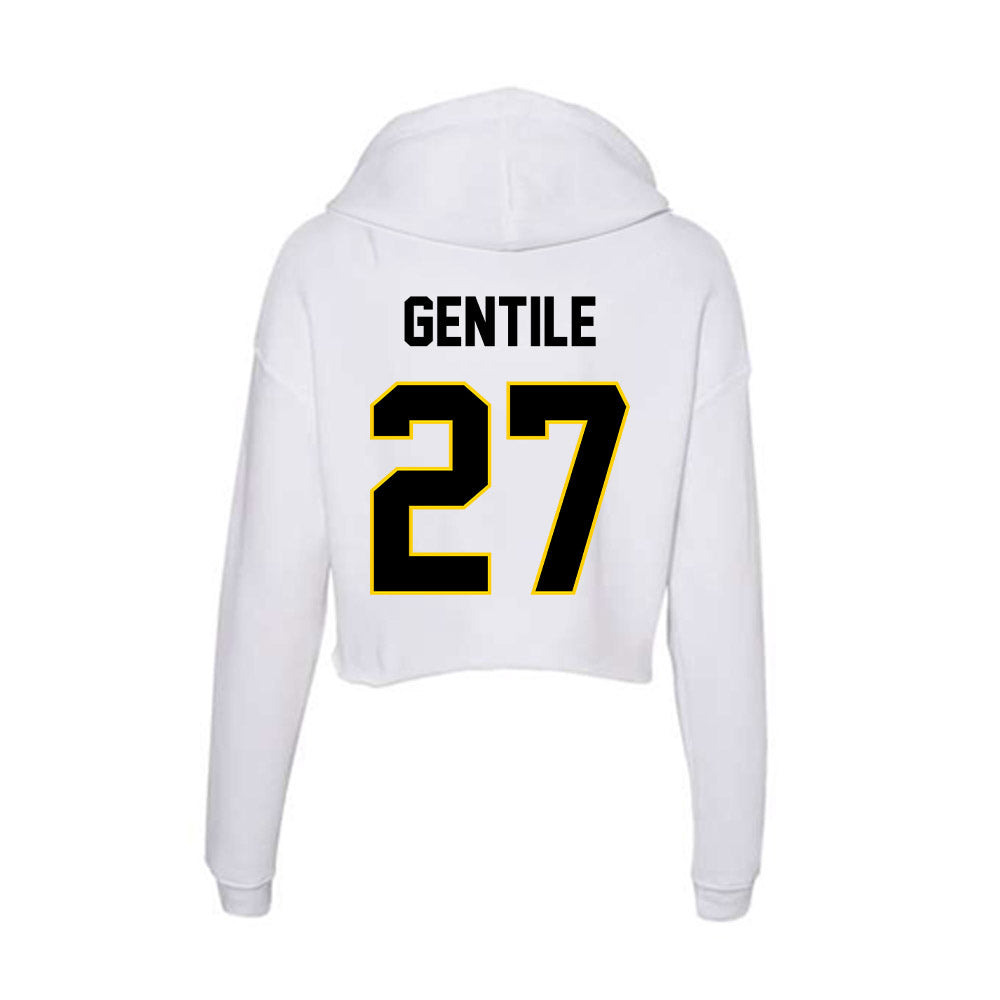 Centre College - NCAA Baseball : Austin Gentile - Women's Crop Fleece Hoodie-1