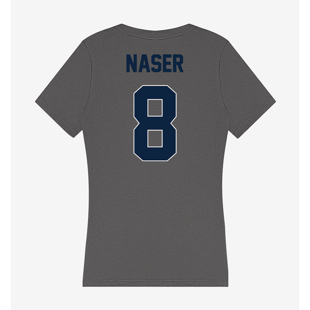 Xavier - NCAA Men's Basketball : Luke Naser - Women's V-Neck T-Shirt-1