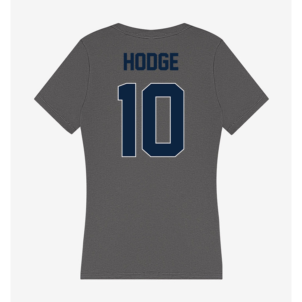 Xavier - NCAA Women's Lacrosse : Brynley Hodge - Women's V-Neck T-Shirt-1