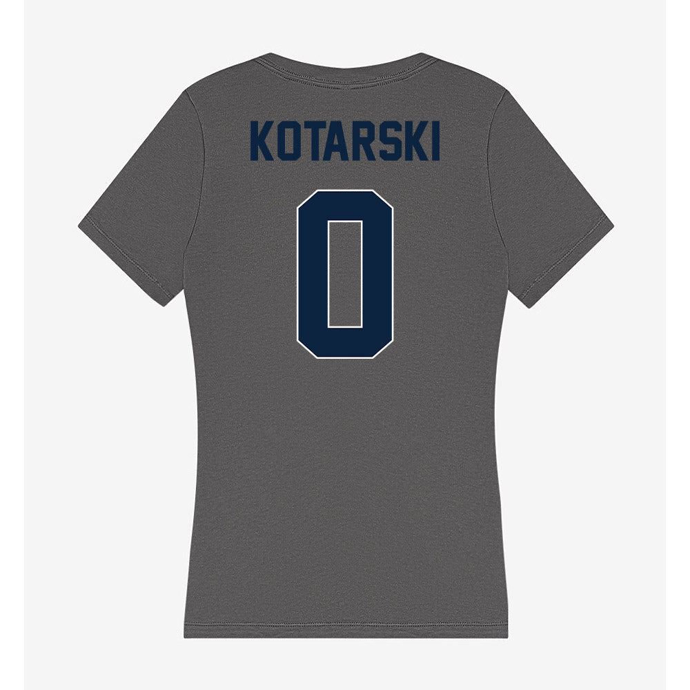 Xavier - NCAA Men's Tennis : alex kotarski - Women's V-Neck T-Shirt-1