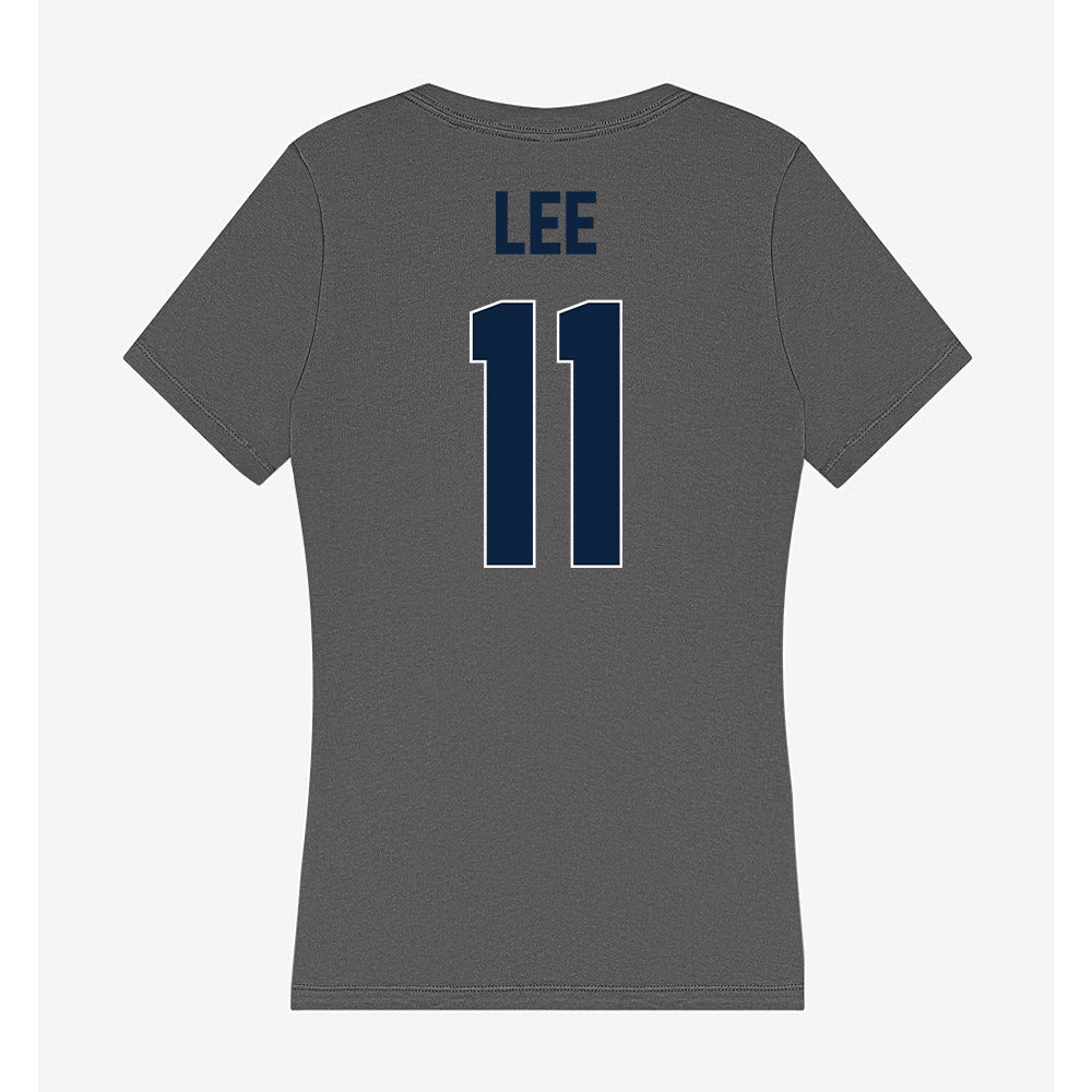 Xavier - NCAA Men's Soccer : Gun Lee - Women's V-Neck T-Shirt-1