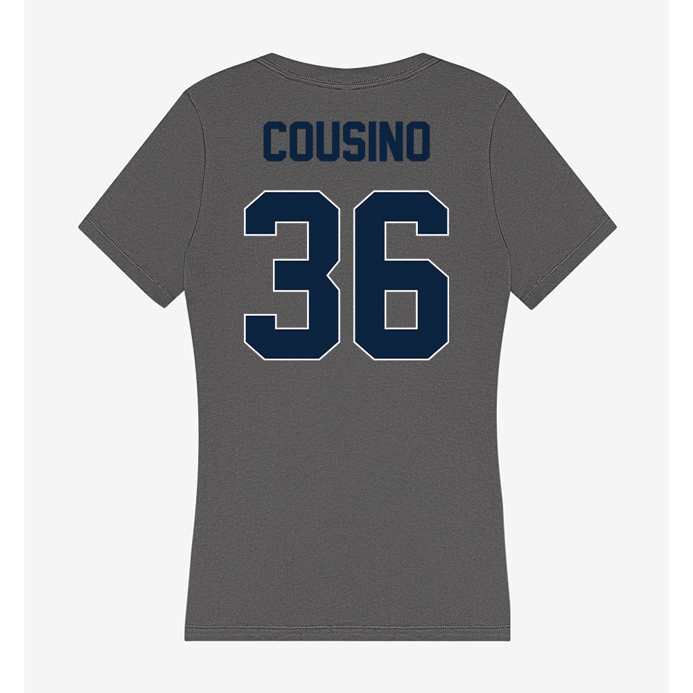 Xavier - NCAA Men's Soccer : Reece Cousino - Women's V-Neck T-Shirt-1