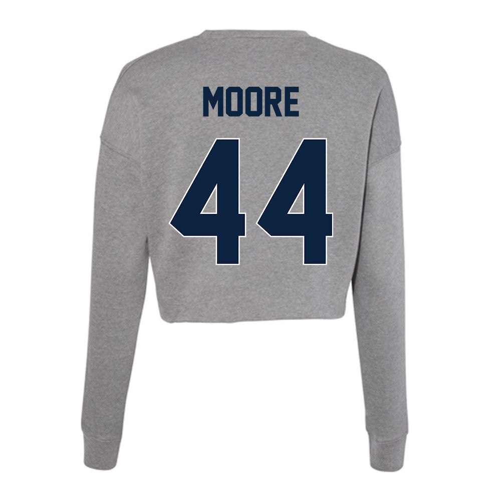 Xavier - NCAA Women's Basketball : Mya Moore - Women's Cropped Crew Fleece-1