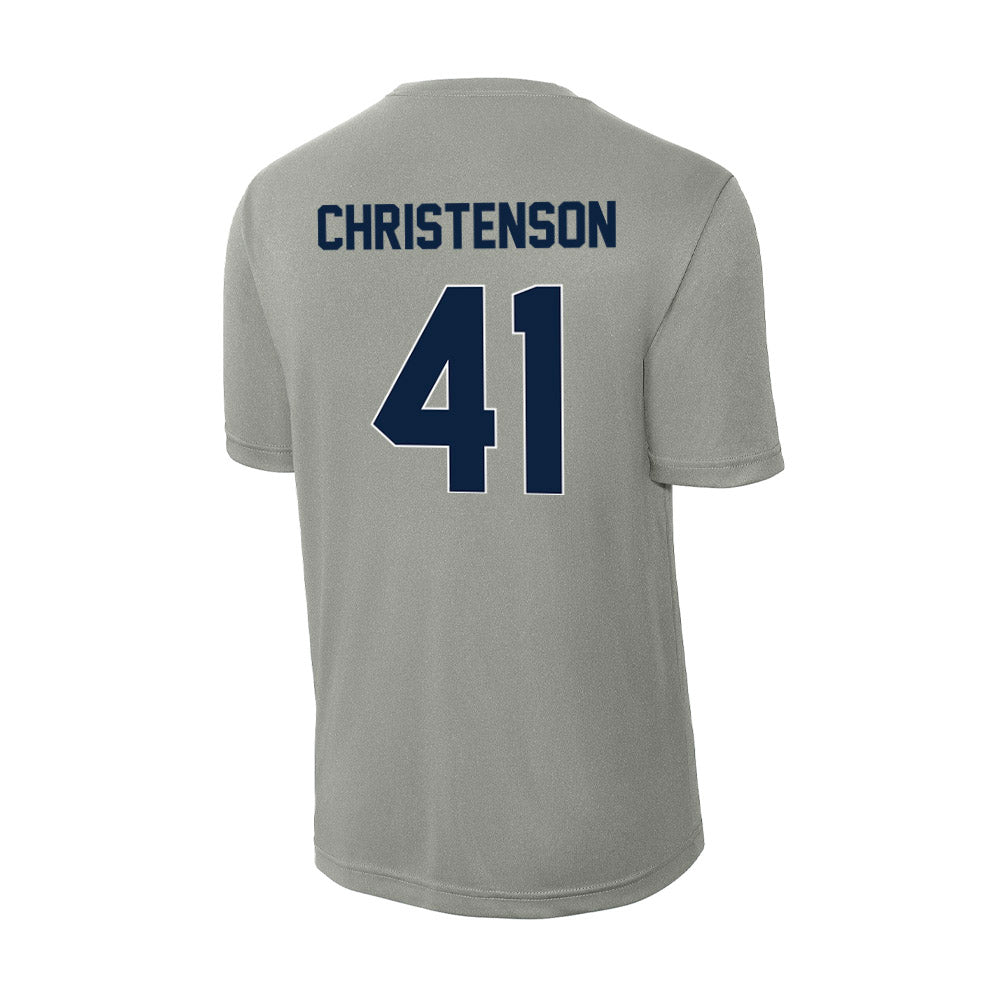 Xavier - NCAA Baseball : Carter Christenson - Activewear T-Shirt-1