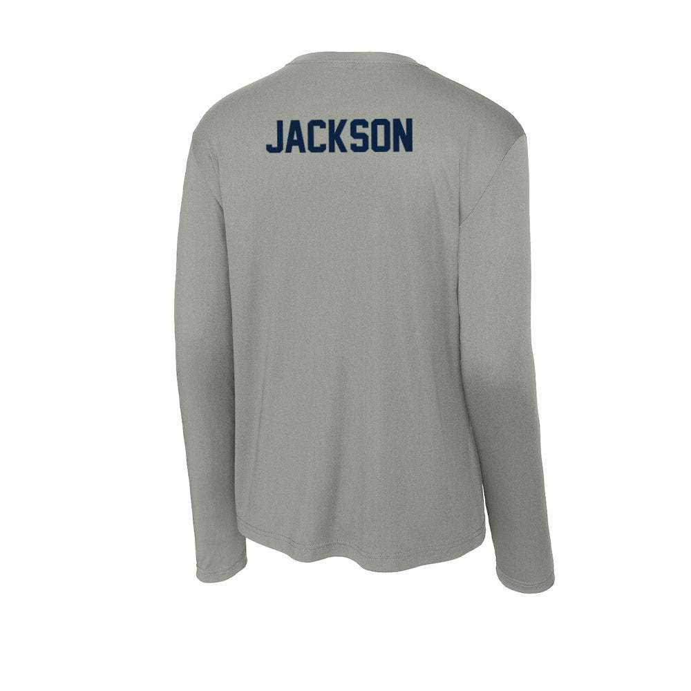 Xavier - NCAA Women's Track & Field : Rielyn Jackson - Activewear Long Sleeve T-Shirt-1