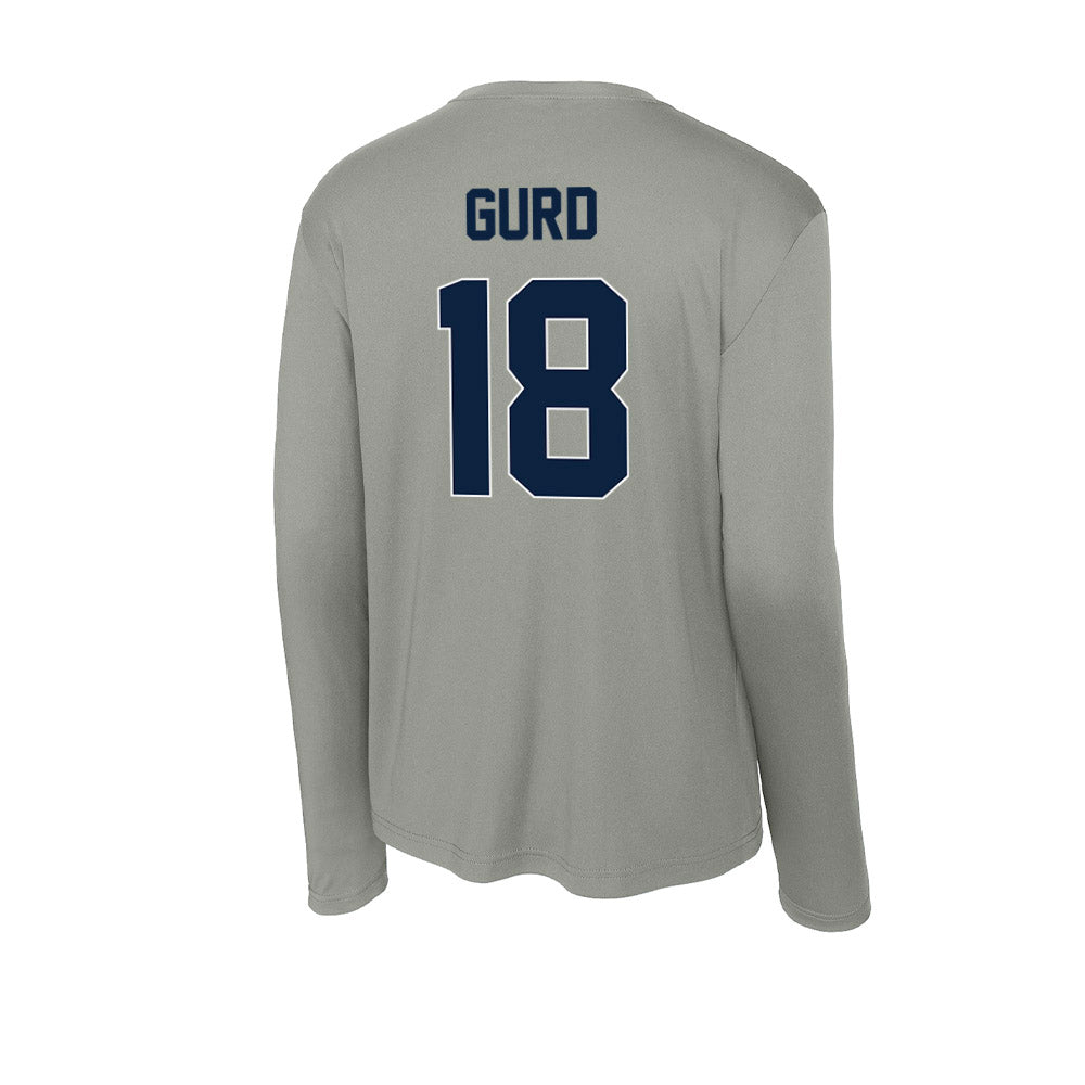 Xavier - NCAA Women's Lacrosse : Catherine Gurd - Activewear Long Sleeve T-Shirt-1