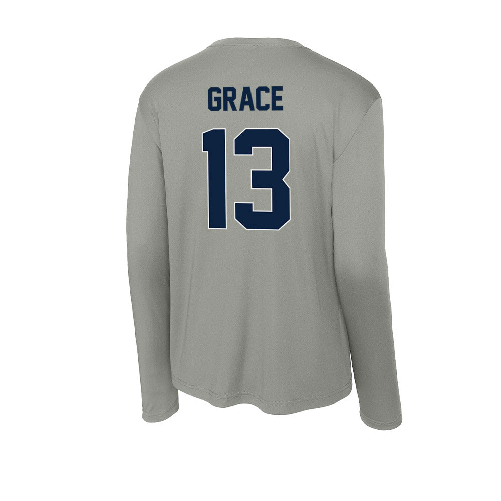 Xavier - NCAA Women's Volleyball : Emma Grace - Activewear Long Sleeve T-Shirt-1