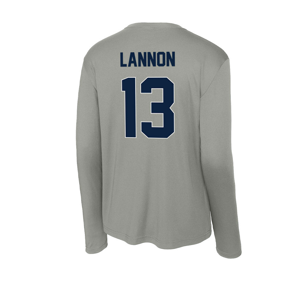 Xavier - NCAA Women's Lacrosse : Teegan Lannon - Activewear Long Sleeve T-Shirt-1
