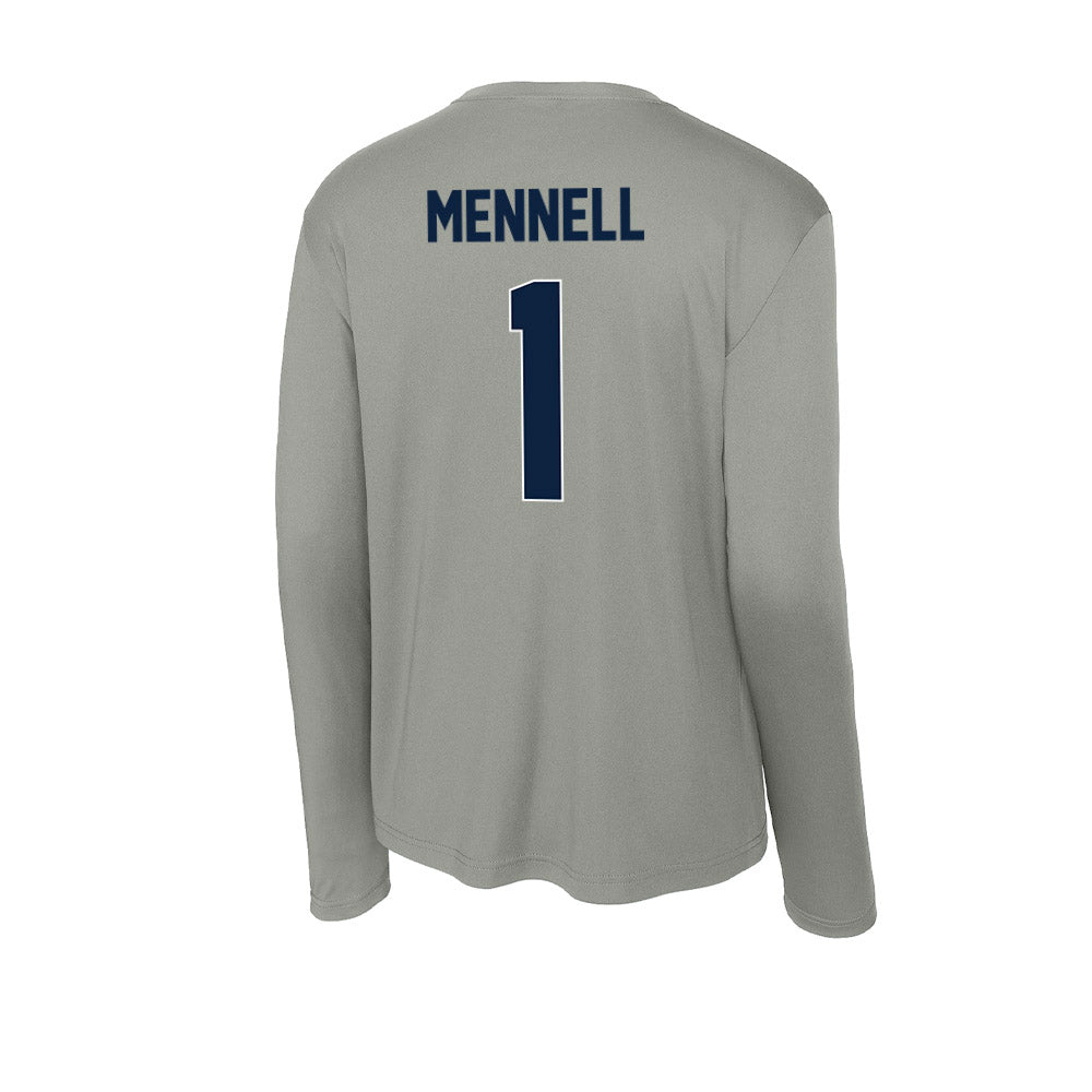 Xavier - NCAA Men's Soccer : Jonny Mennell - Activewear Long Sleeve T-Shirt-1