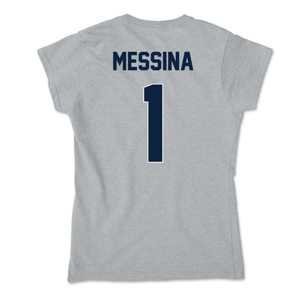 Xavier - NCAA Men's Basketball : Malik Messina - Soft Style Women’s T-Shirt-1