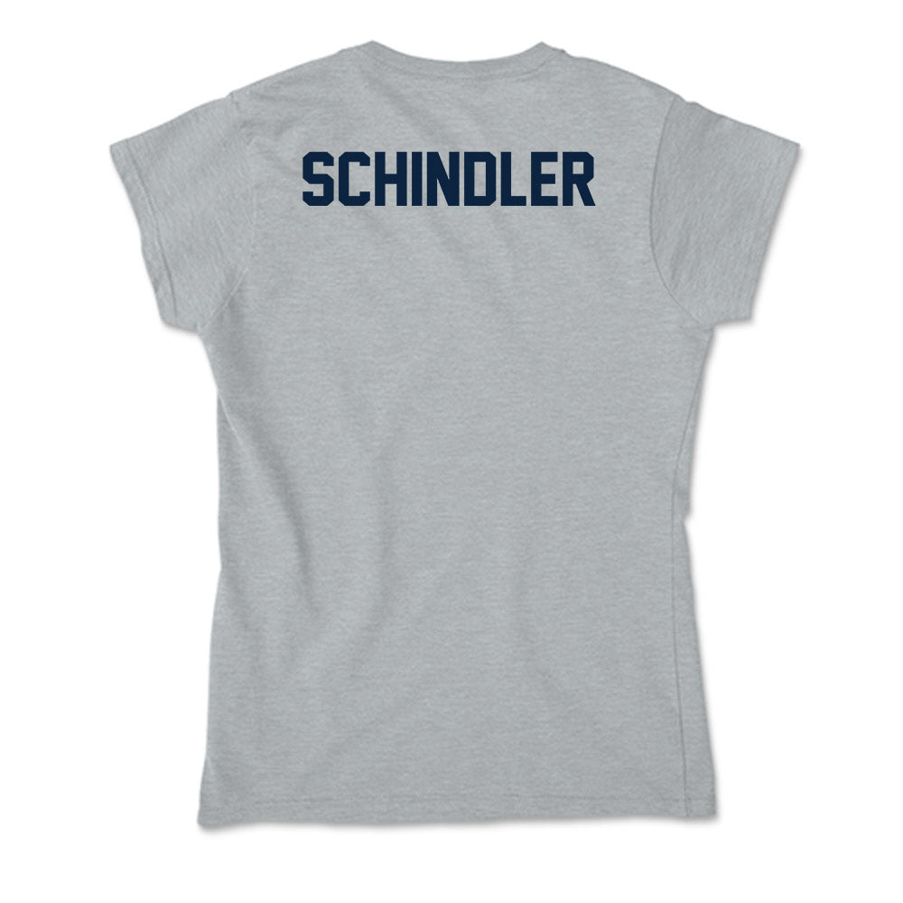 Xavier - NCAA Men's Track & Field : Luke Schindler - Soft Style Women’s T-Shirt-1