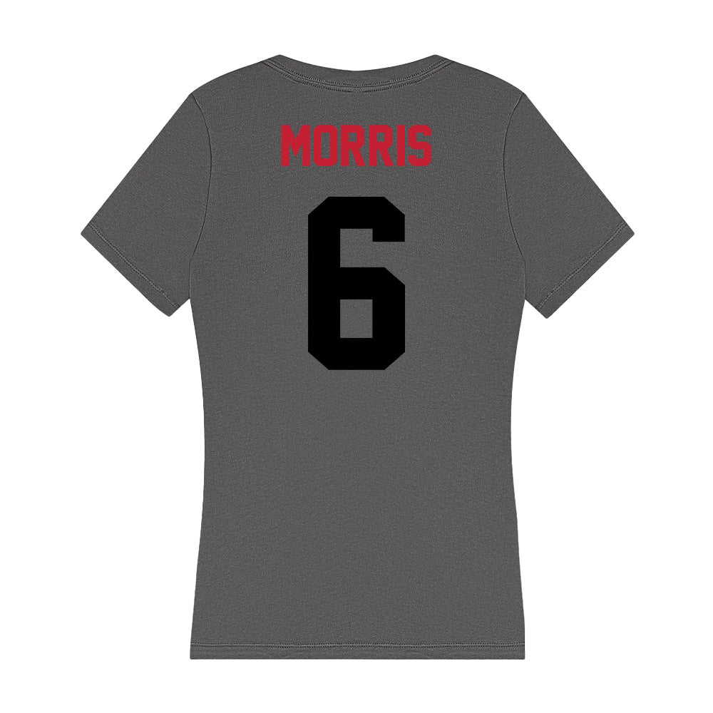 Seattle - NCAA Softball : Amanda Morris - Women's V-Neck T-Shirt-1