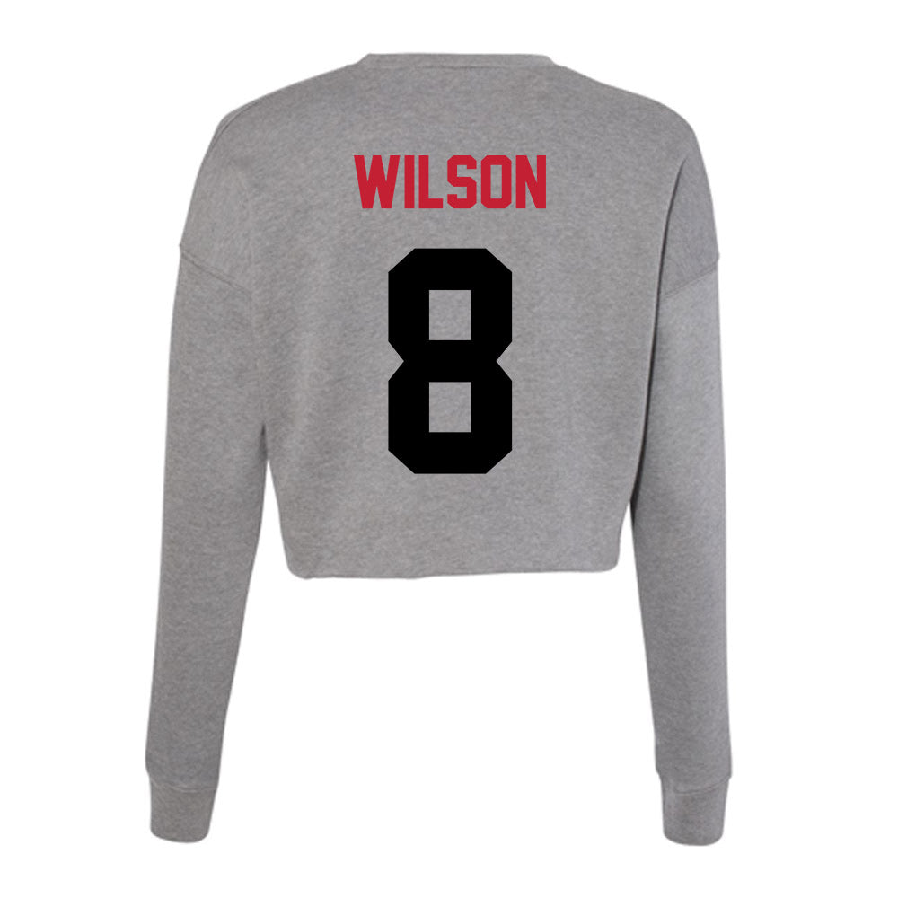 Seattle - NCAA Women's Soccer : Kailee Wilson - Women's Cropped Crew Fleece-1