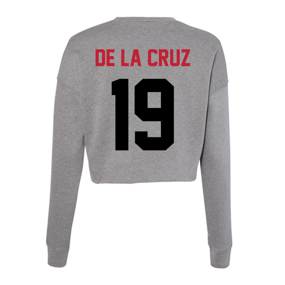Seattle - NCAA Women's Soccer : Emma de la Cruz - Women's Cropped Crew Fleece-1