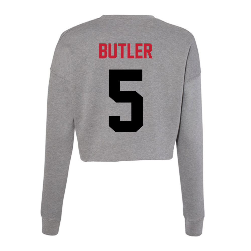 Seattle - NCAA Women's Volleyball : Adee Butler - Women's Cropped Crew Fleece-1