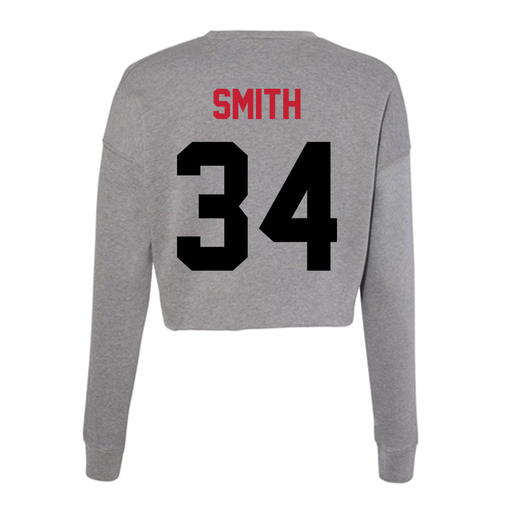 Seattle - NCAA Baseball : Blake Smith - Women's Cropped Crew Fleece-1