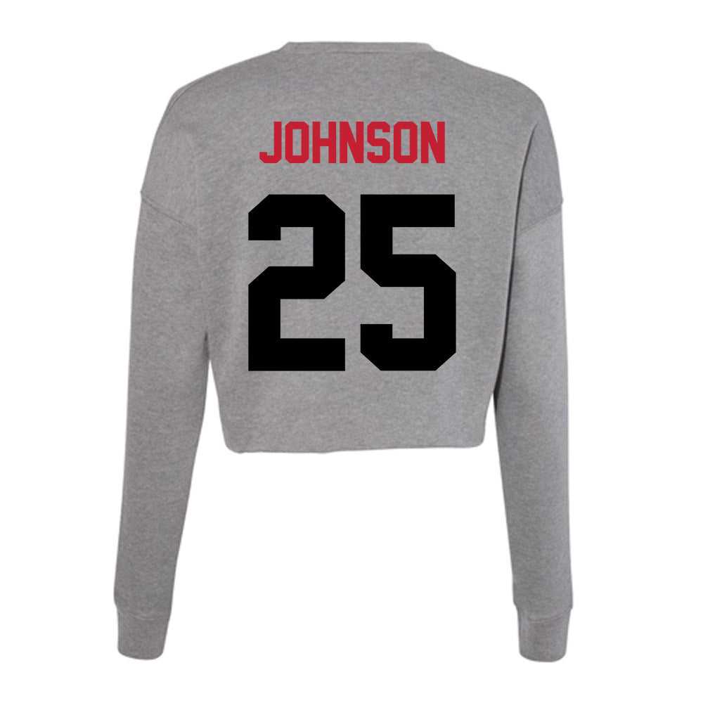 Seattle - NCAA Softball : Camryn Johnson - Women's Cropped Crew Fleece-1