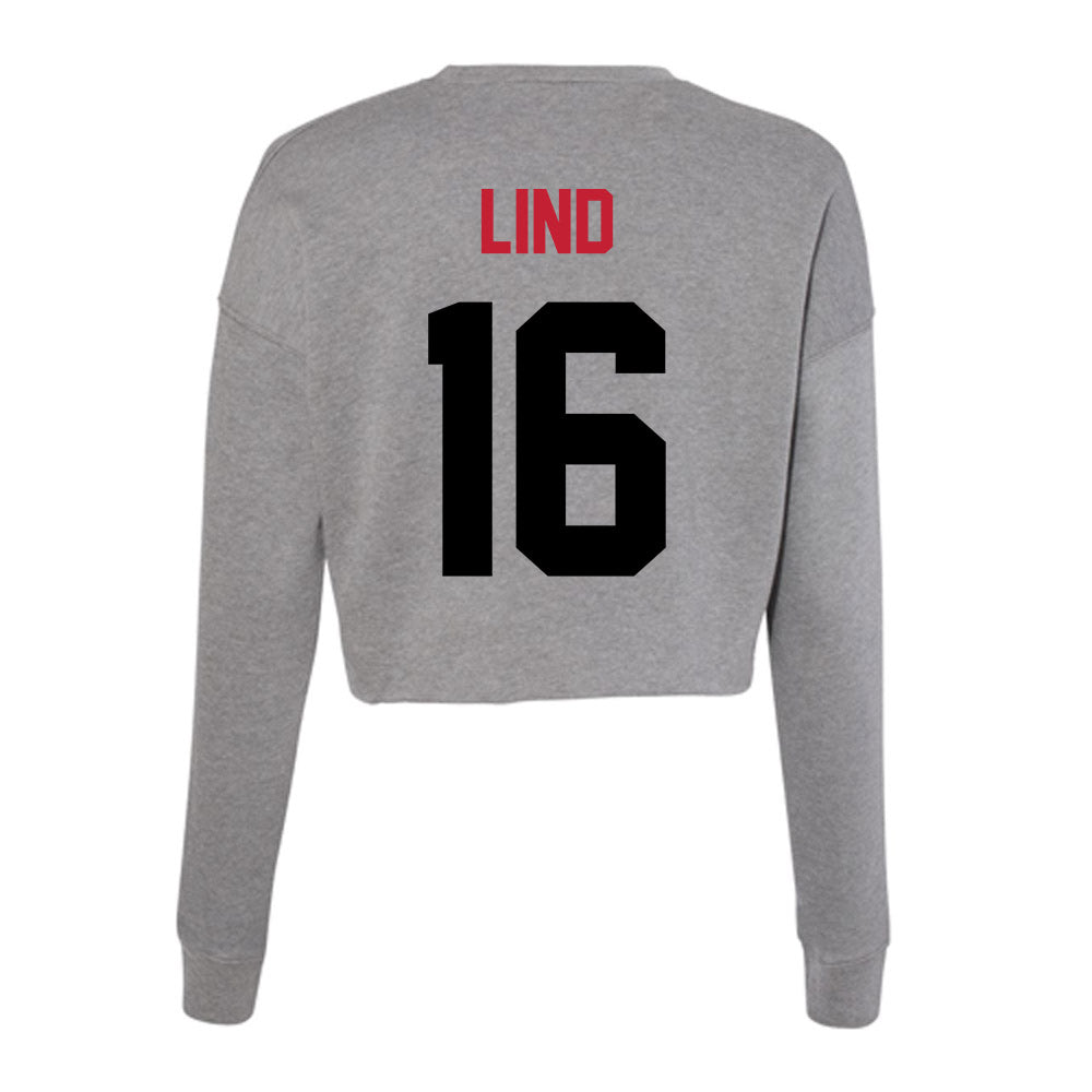 Seattle - NCAA Baseball : Jackson Lind - Women's Cropped Crew Fleece-1