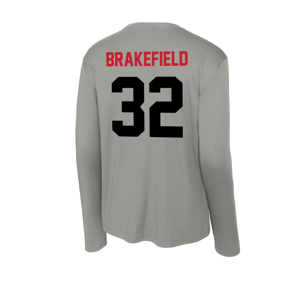 Seattle - NCAA Women's Soccer : Kyla Brakefield - Activewear Long Sleeve T-Shirt-1