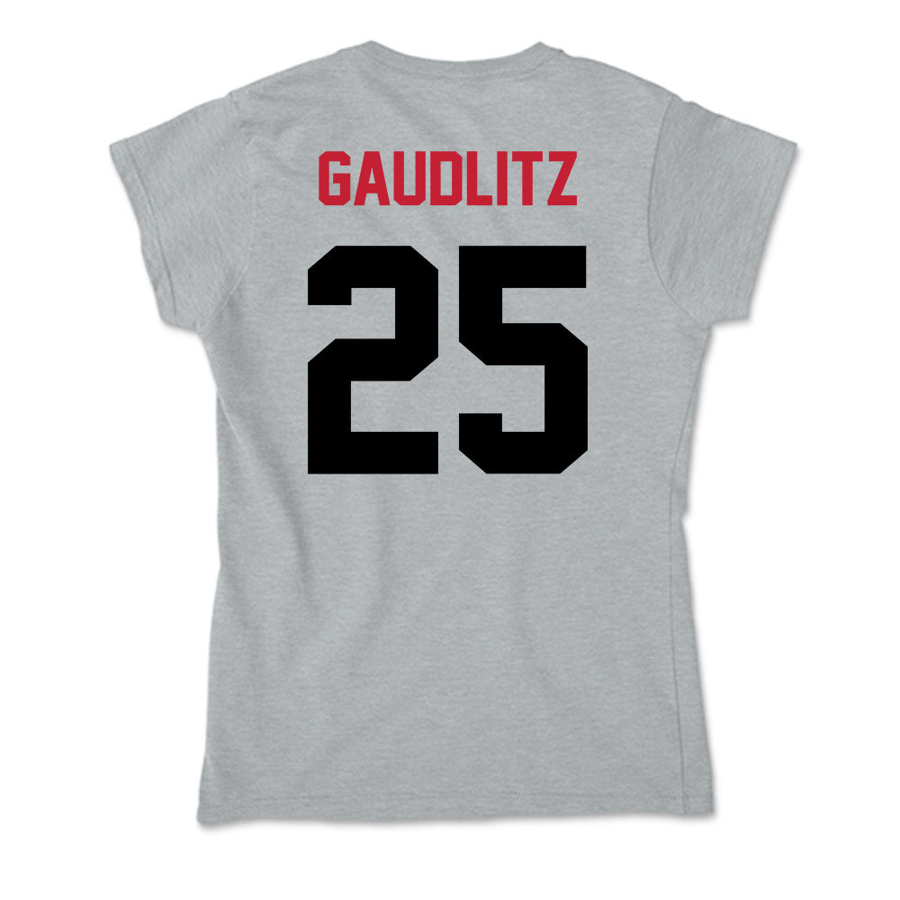 Seattle - NCAA Women's Soccer : Marla Gaudlitz - Soft Style Women’s T-Shirt-1