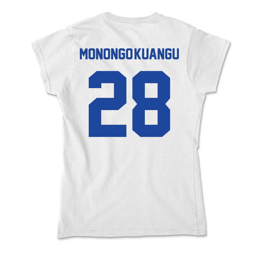 Georgia State - NCAA Men's Soccer : Yverson Monongo-Kuangu - Soft Style Women’s T-Shirt-1