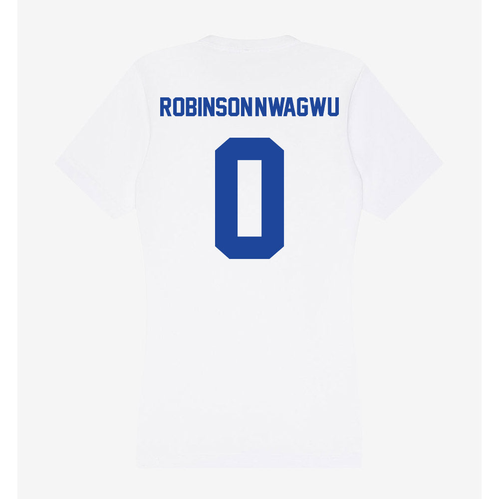 Georgia State - NCAA Women's Basketball : Morgan Robinson-Nwagwu - Women's V-Neck T-Shirt-1