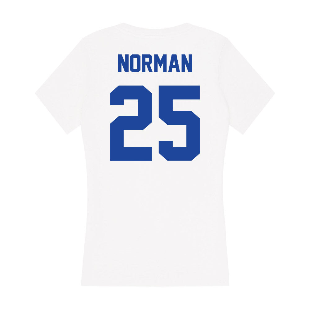 Georgia State - NCAA Baseball : Ross Norman - Women's V-Neck T-Shirt-1