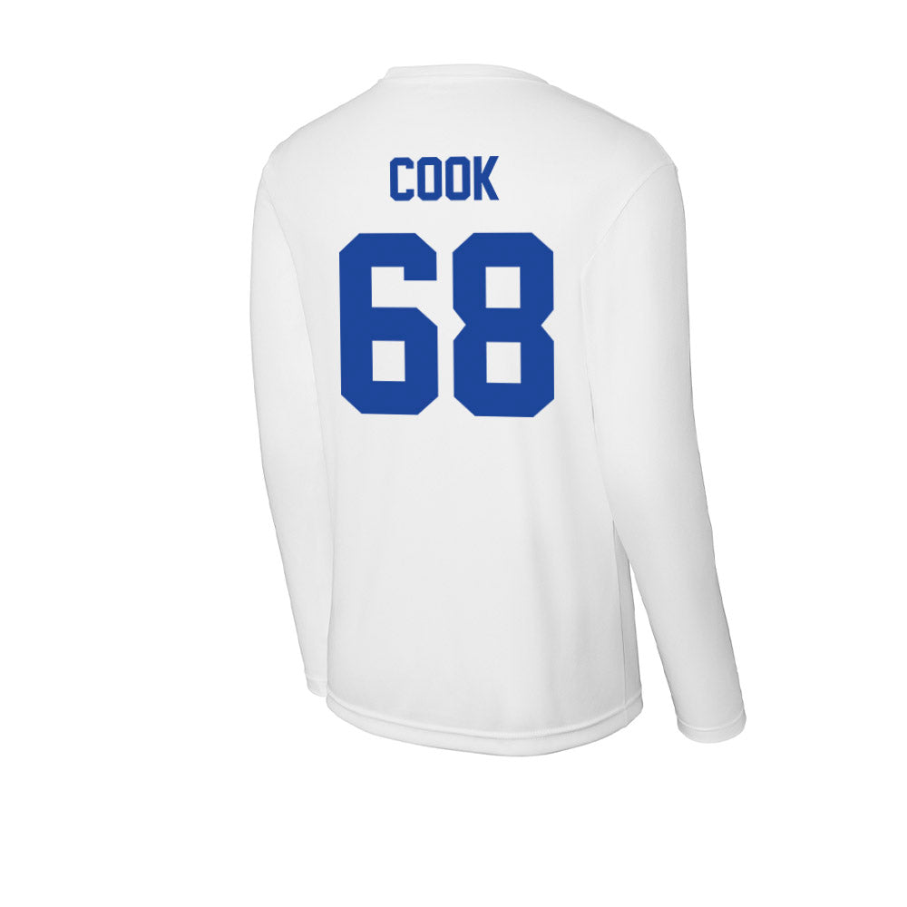 Georgia State - NCAA Football : Mason Cook - Performance Long Sleeve T-Shirt-1