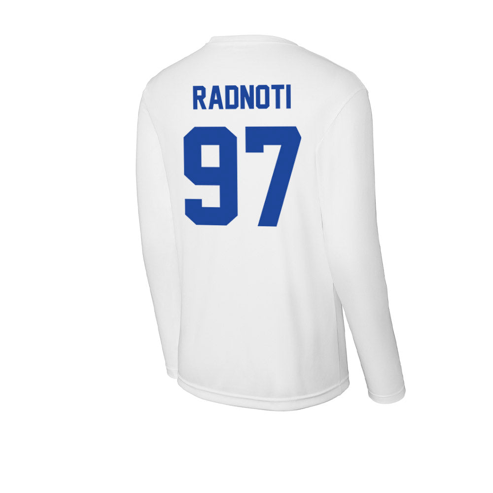 Georgia State - NCAA Football : Spencer Radnoti - Performance Long Sleeve T-Shirt-1