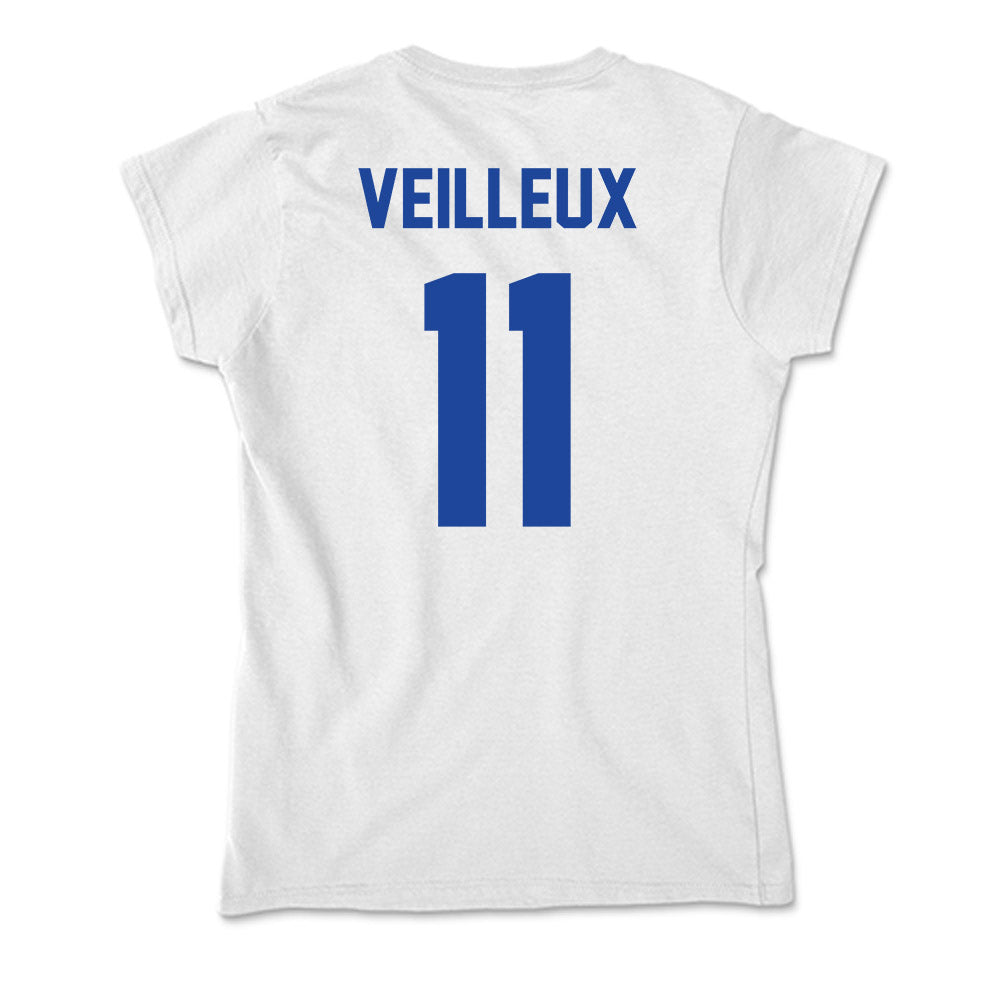 Georgia State - NCAA Football : Christian Veilleux - Soft Style Women’s T-Shirt-1