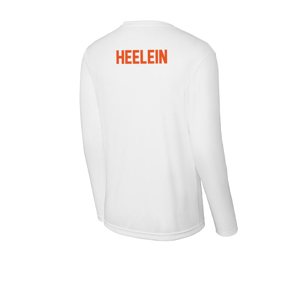 UTPB - NCAA Men's Swimming & Diving : Niklas Heelein - Activewear Long Sleeve T-Shirt-1