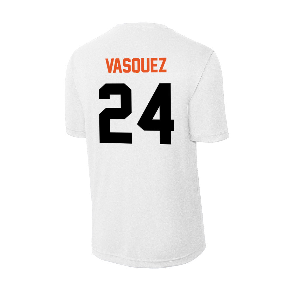 UTPB - NCAA Softball : Laila Vasquez - Activewear T-Shirt-1