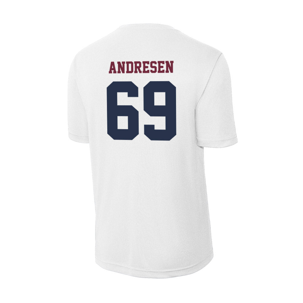 FDU - NCAA Men's Tennis : Jaden Andresen - Activewear T-Shirt-1