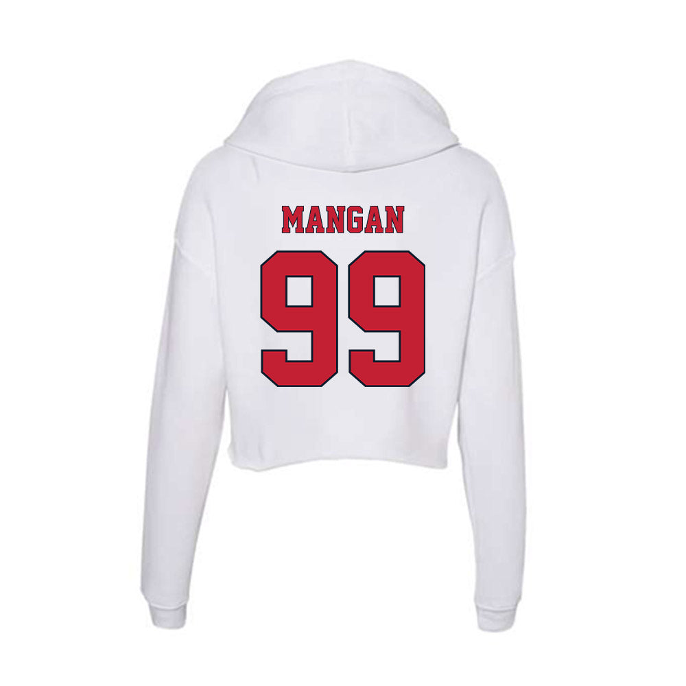 St. Johns - NCAA Men's Lacrosse : Luke Mangan - Women's Crop Fleece Hoodie-1