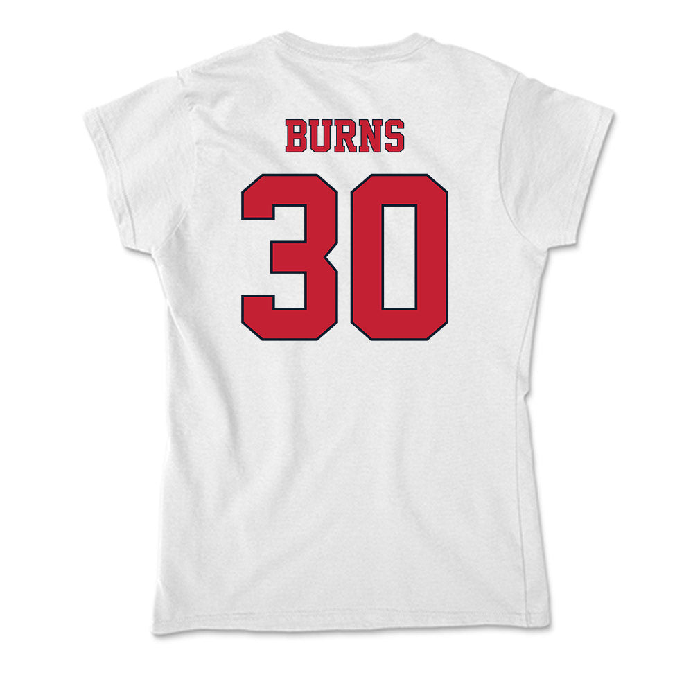 St. Johns - NCAA Baseball : Conor Burns - Soft Style Women’s T-Shirt-1