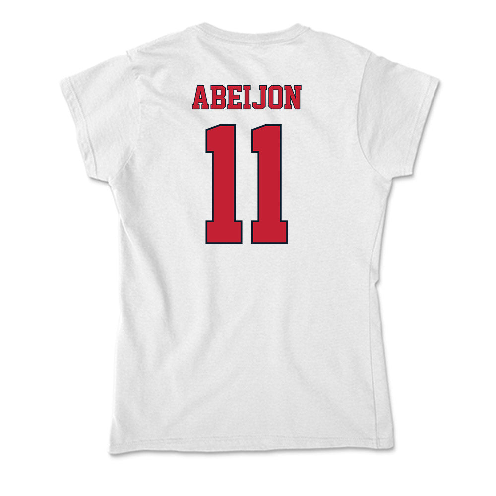 St. Johns - NCAA Men's Soccer : Xavi Abeijon - Soft Style Women’s T-Shirt-1