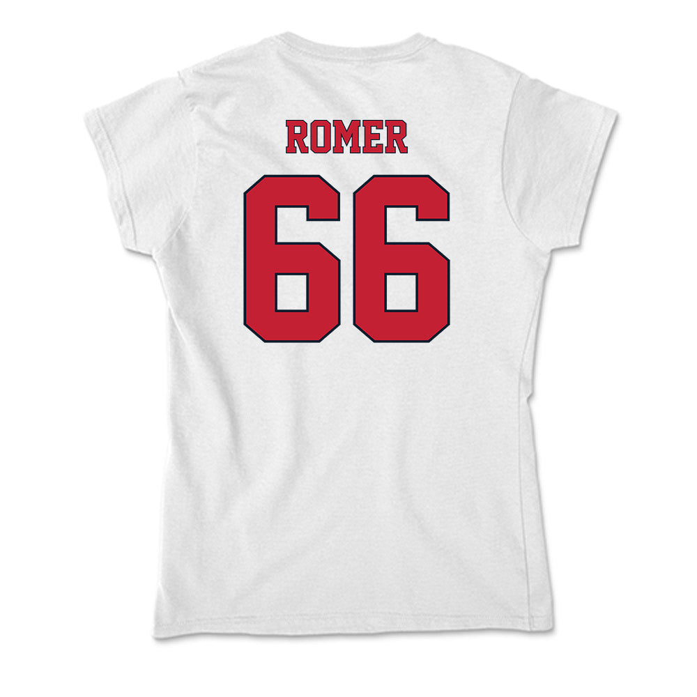 St. Johns - NCAA Baseball : Nick Romer - Soft Style Women’s T-Shirt-1