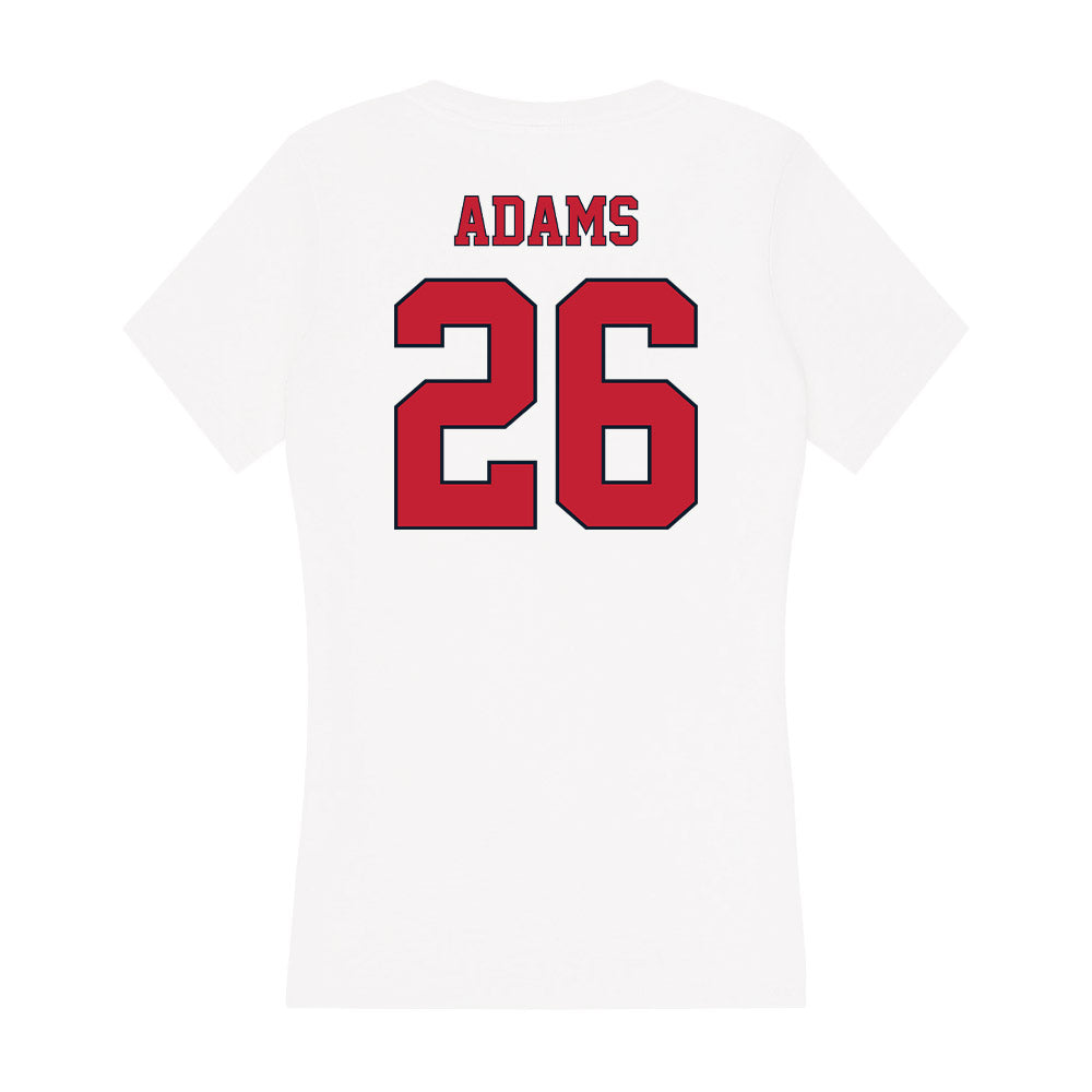 St. Johns - NCAA Baseball : Ryan Adams - Women's V-Neck T-Shirt-1