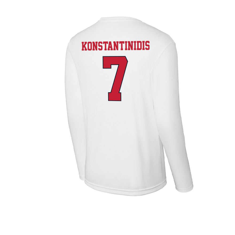 St. Johns - NCAA Men's Basketball : Fotis Konstantinidis - Activewear Long Sleeve T-Shirt-1
