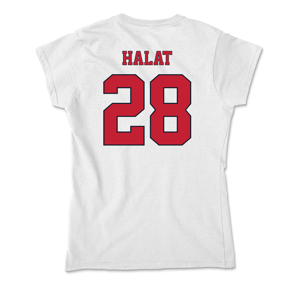St. Johns - NCAA Men's Soccer : Damian Halat - Soft Style Women’s T-Shirt-1
