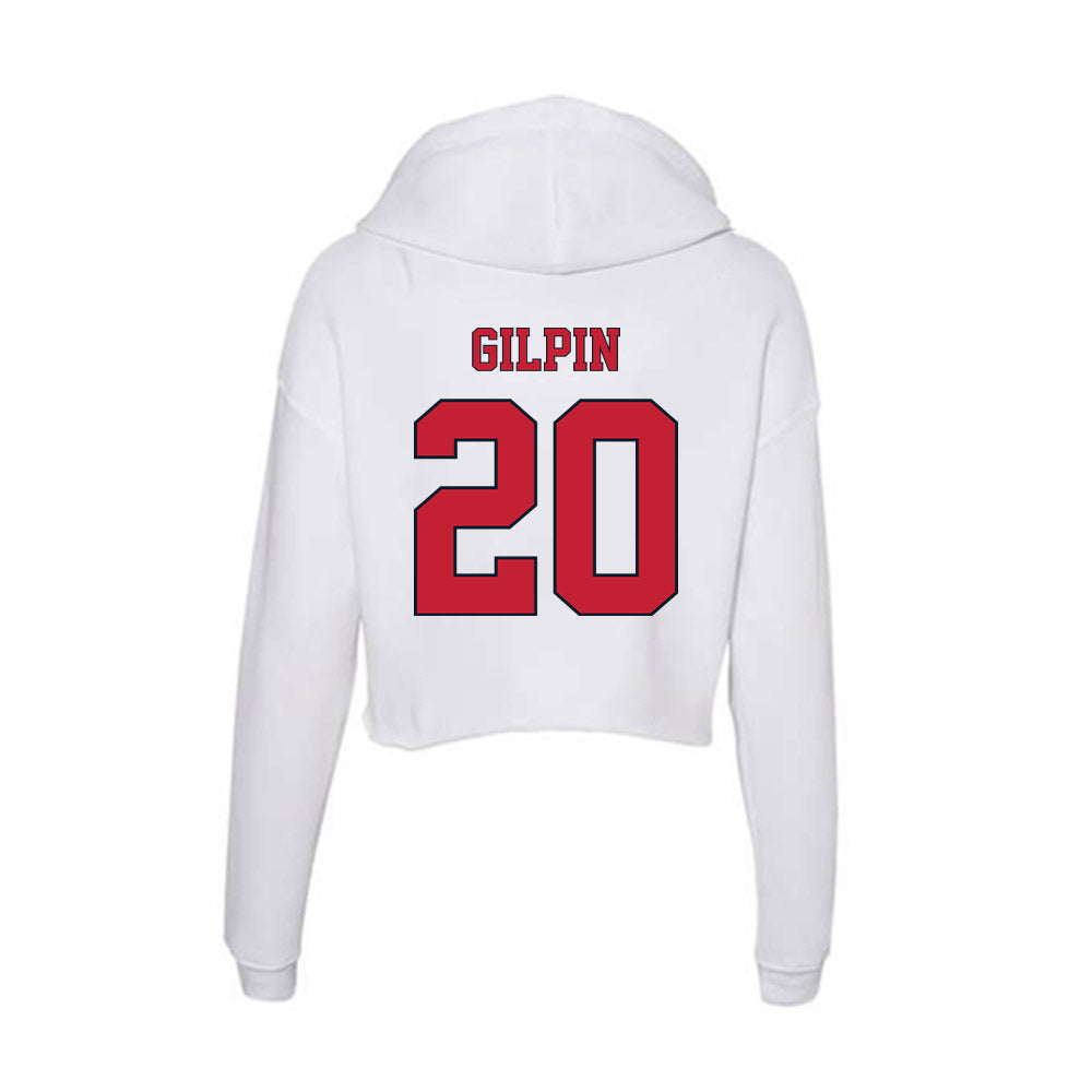 St. Johns - NCAA Baseball : Nicholas Gilpin - Women's Crop Fleece Hoodie-1