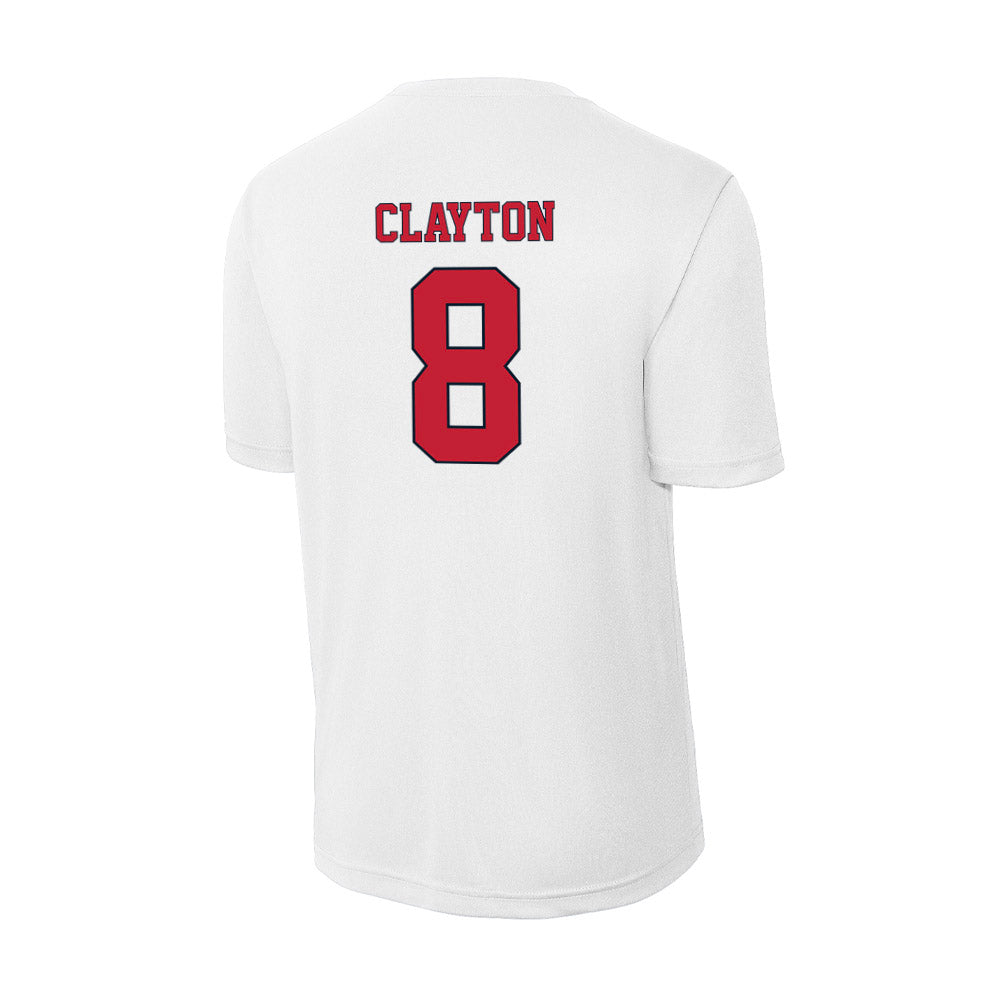 St. Johns - NCAA Women's Volleyball : Shiloh Clayton - Activewear T-Shirt-1