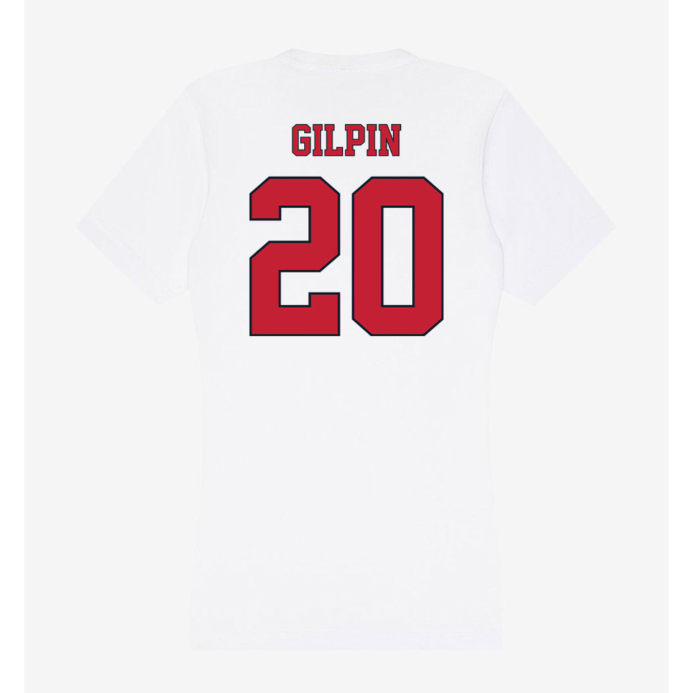 St. Johns - NCAA Baseball : Nicholas Gilpin - Women's V-Neck T-Shirt-1