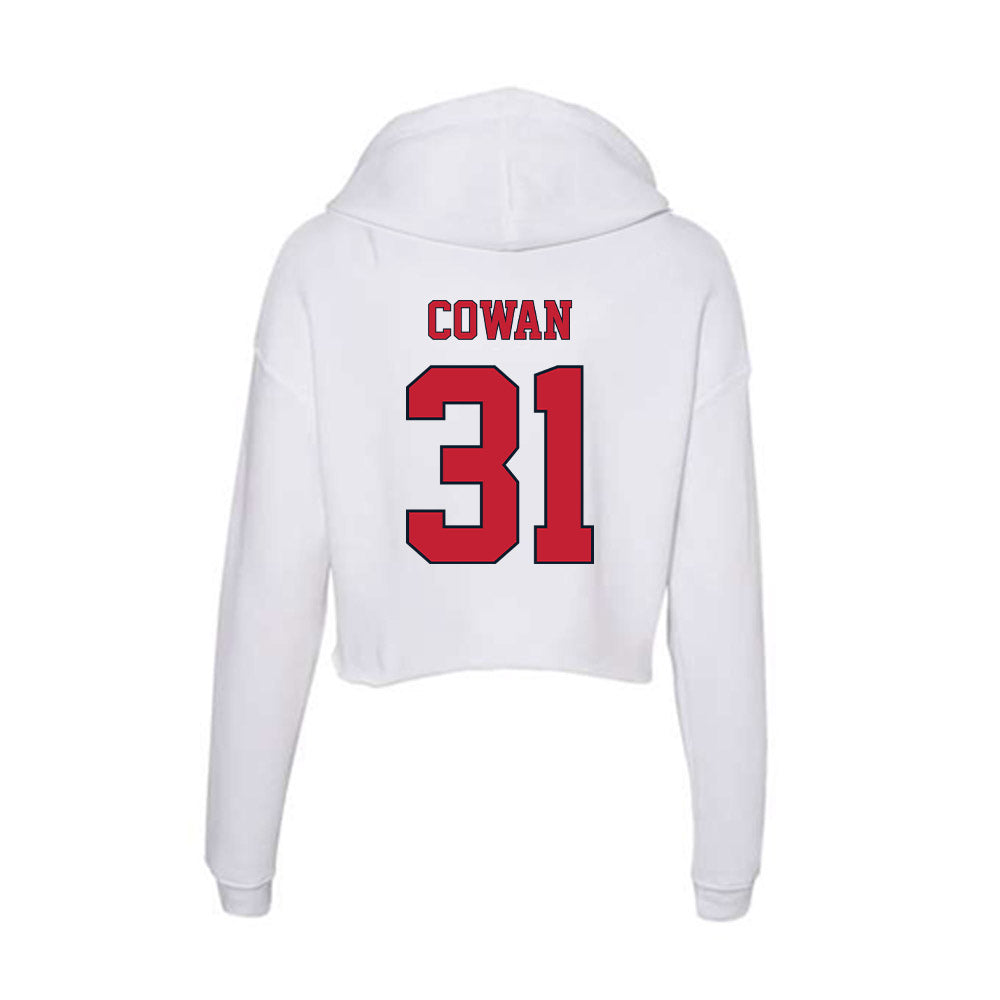 St. Johns - NCAA Baseball : Will Cowan - Women's Crop Fleece Hoodie-1
