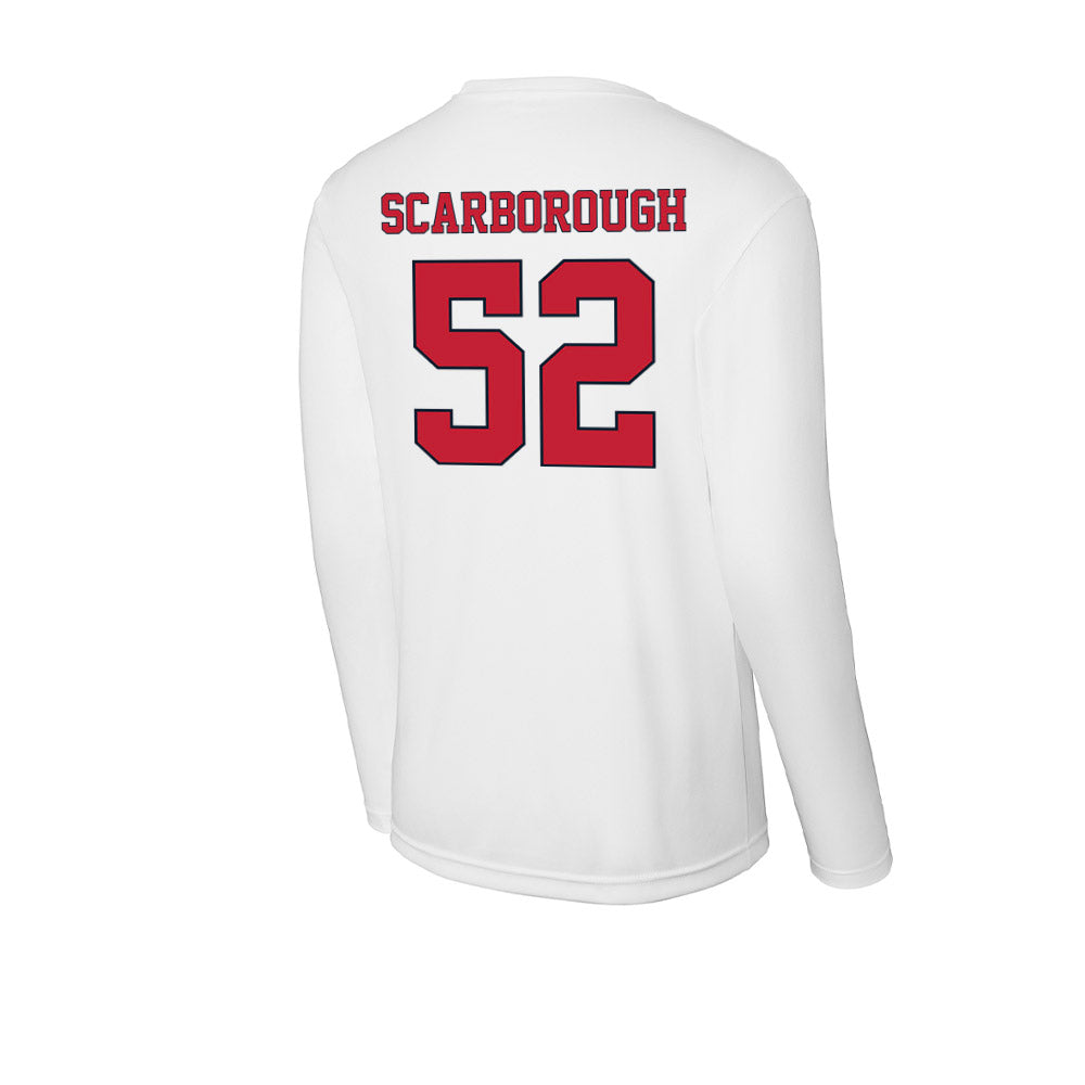 St. Johns - NCAA Men's Lacrosse : Patrick Scarborough - Activewear Long Sleeve T-Shirt-1