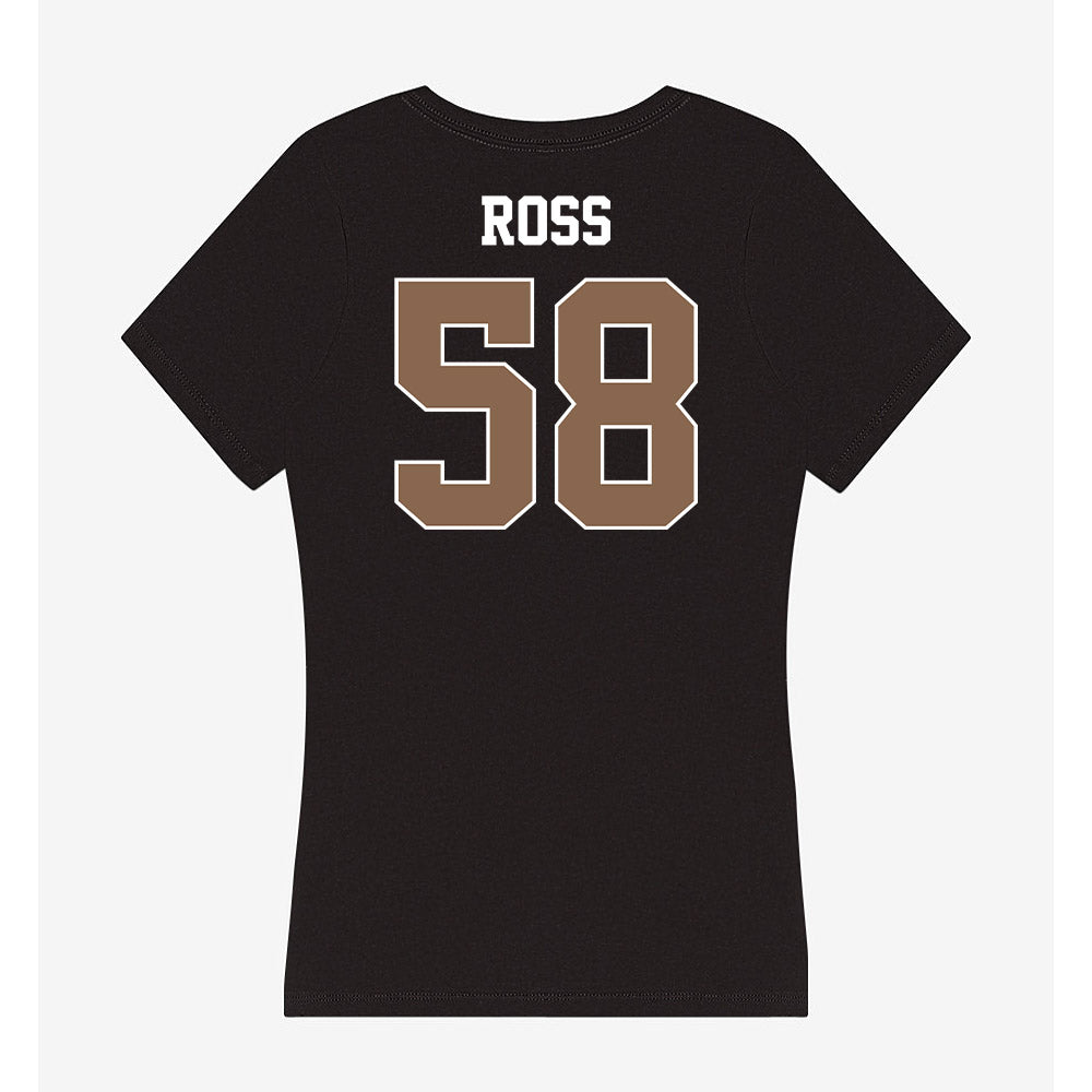 Coastal Carolina - NCAA Football : Sam Ross - Women's V-Neck T-Shirt-1